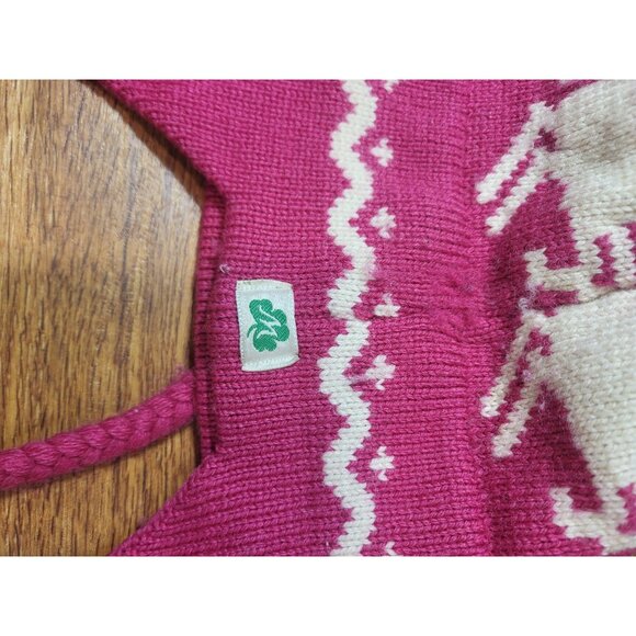 Original Moriarty Hat Made in Stowe, Vt Pink Unicorns - Picture 3 of 5